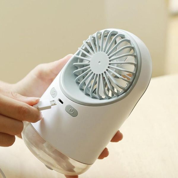 

electric fans q1 humidifying fan usb mini spray beauty deskrechargeable student small