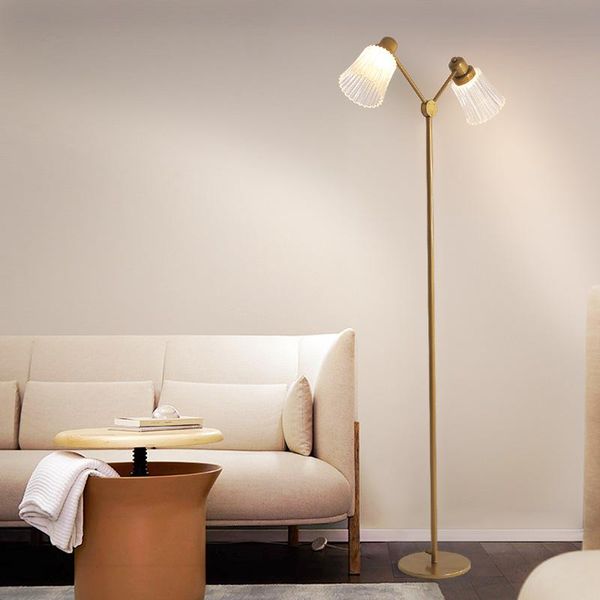 

nordic led crystal standing lamps loft floor lamp staande rattan