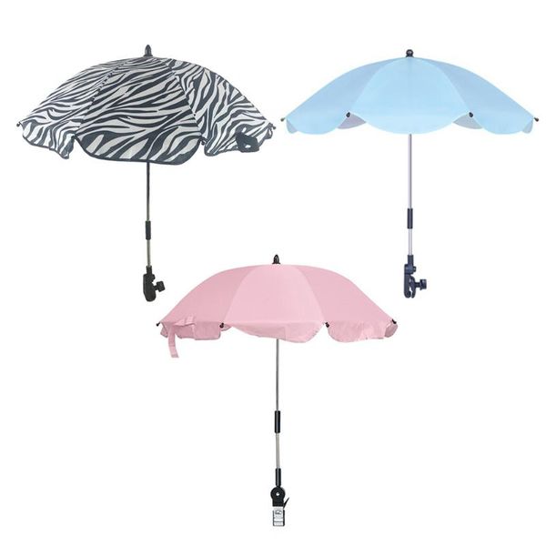 

stroller parts & accessories baby sunscreen clip umbrellas adjustable anti uv rain protecter outdoor hands cover tool