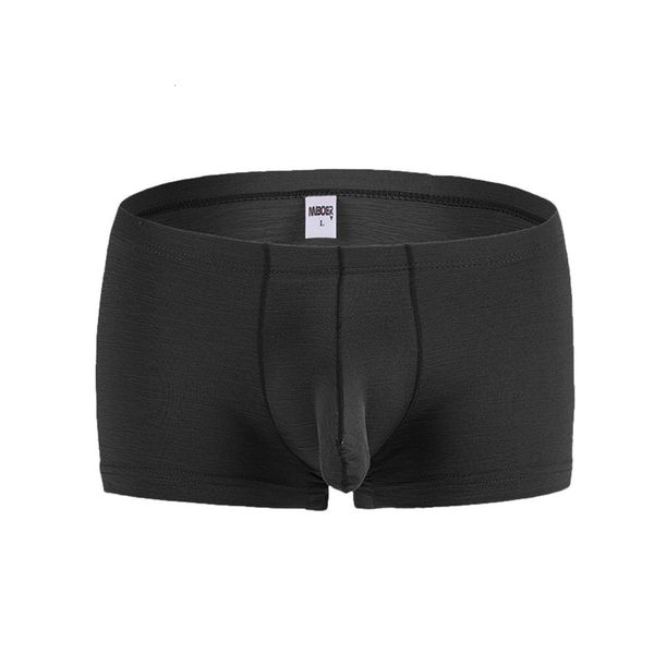 

modal soft men's underwear boxershort scrotum care capsule function youth health seoul convex separation boxer underpants, Black;white