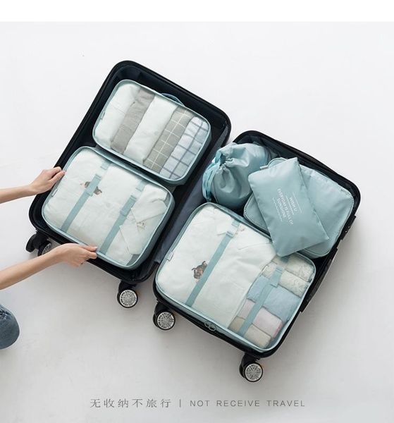 

duffel bags july's dosac 6pcs travel bag sorting organizer luggage waterproof portable clothing packing