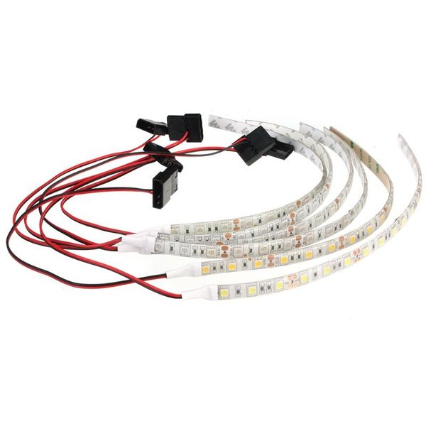 

strips 1 pcs waterproof led strip smd dc 12v 18 flexible case tape light for pc computer six colors