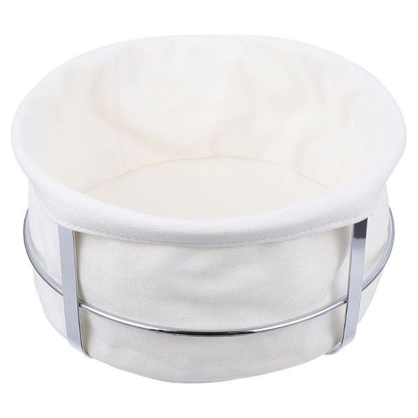 

storage baskets cotton stainless steel bread basket premium practical