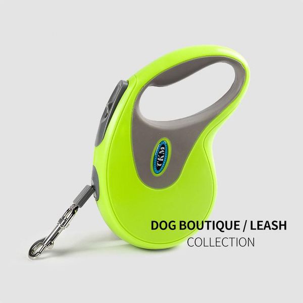 

3m/5m pet automatic retractable dog leash adjustable walking training extending traction rope for collars & leashes
