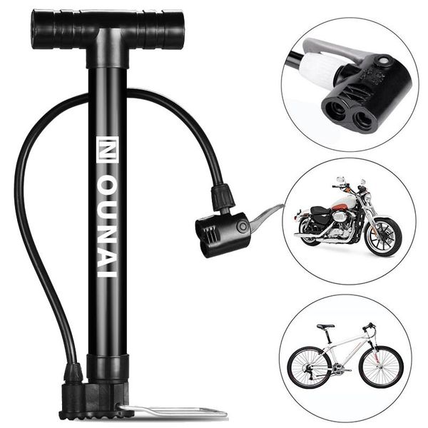

bike pumps bicycle pump high pressure portable mountain electric motorcycle car basketball inflator accessories 120 psi