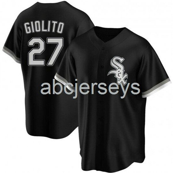 

lucas giolito #27 black ver3 baseball jersey xs-6xl