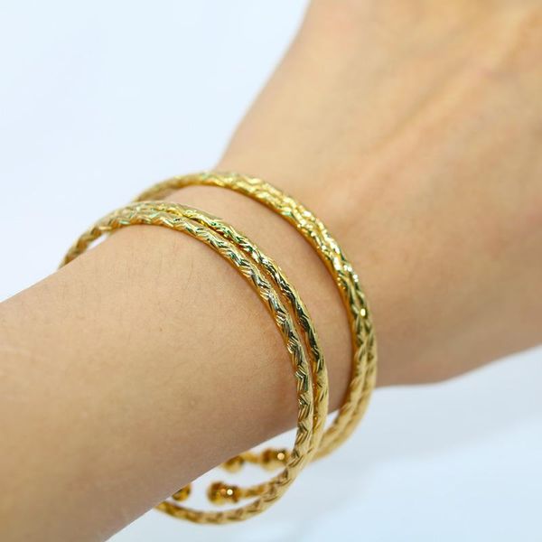

bangle 6 pçs africano prata ouro cor pulseira & branco dubai nupcial jóias presente árabe, Black