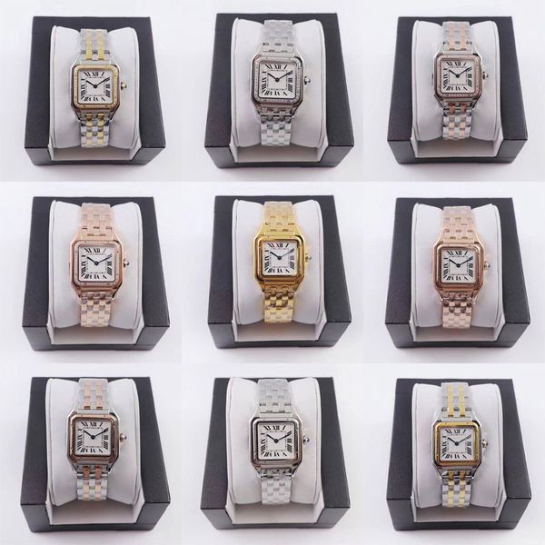 

original quartz movement women wristwatches square casual girl watch stainless steel womens luxury wristwatch, Slivery;brown