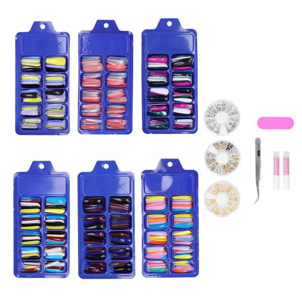 

nail art kits fake nails practical firm tips for weekend dates parties weddings