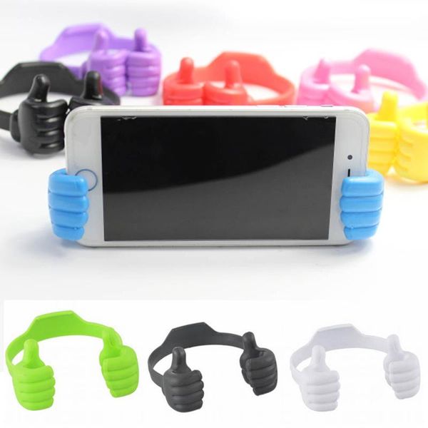 

cell phone mounts & holders adjustable lazy holder thumb deskmount bracket portable desk mobile arm universal stand for all smartphone