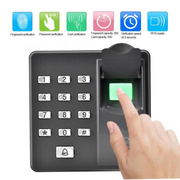 

reader biometrics waterproof fingerprint door access control smart card