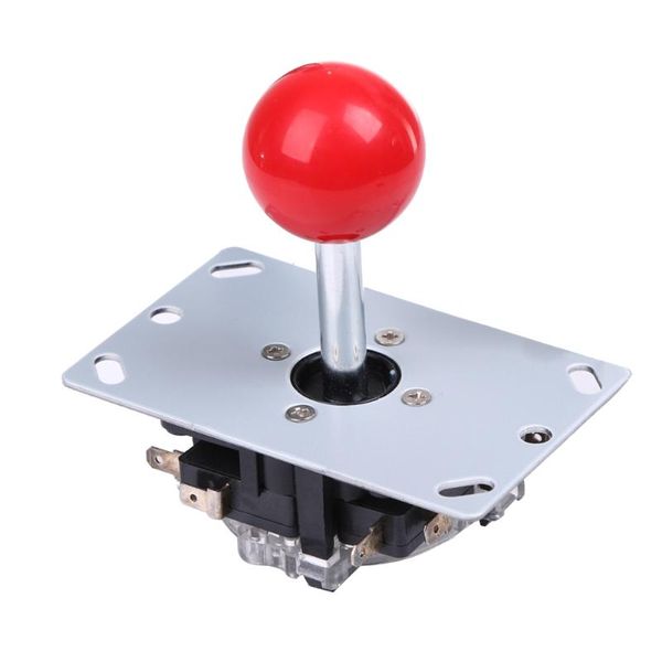 

red 8 way arcade game joystick ball joy stick replacement 8-way controller electronic accessories controllers & joysticks