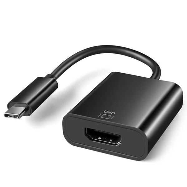 

usb-c type-c to hdtv adapter cable for note 8 9 s9 s8 macbook audio cables & connectors