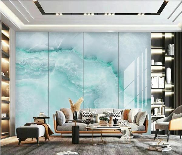 

modern marble tv background wall papel de parede paper 3d wallpaper wallpapers