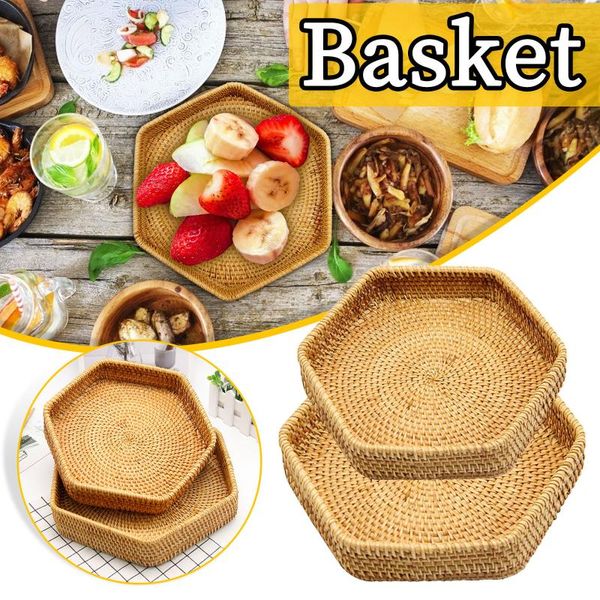 

handmade rattan box deskpumping high-end meal storage used for or display housewife's gift kitchen & organization