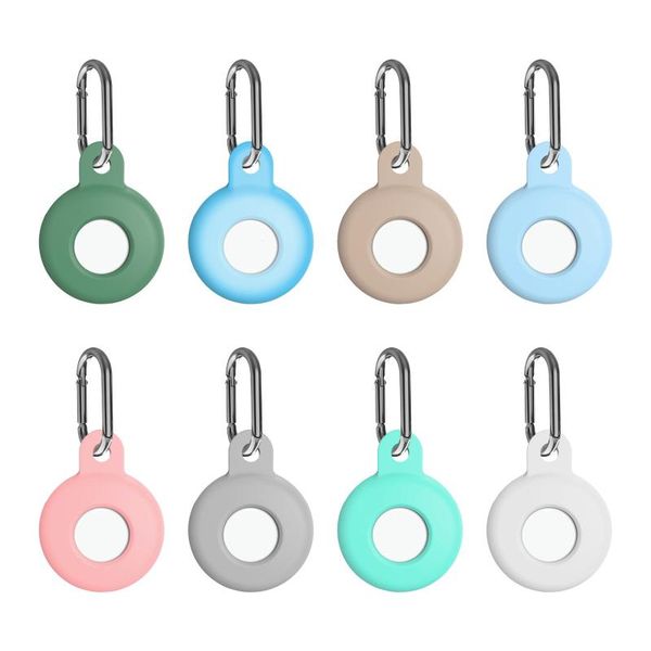 

anti-lost protective cover soft silicone case shell location tracker protector for airtags bluetooth accessories party favor