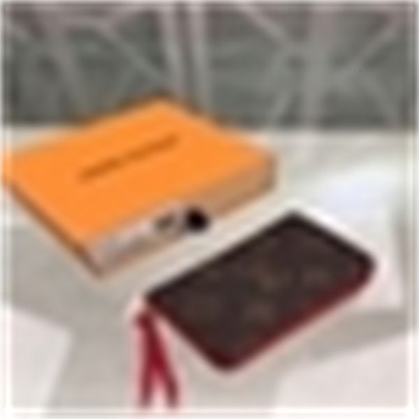 

evening brand designer luxury 61299 real leather compact long wallets chain wallet pouches key card holders phone cases purse clutches 3ff3, Red;black