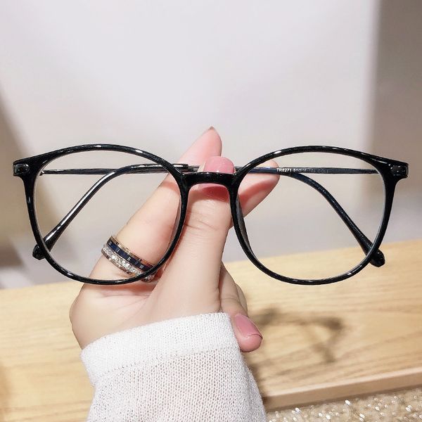 

design blue light proof glasses for men and women, White;black