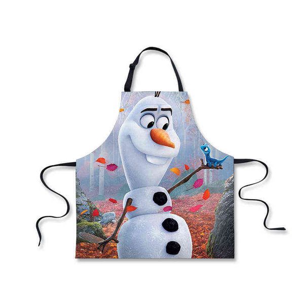

custom made aprons pattern snowman old man small kitchen milk tea shop apron antifouling apron family