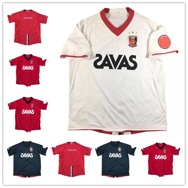 

2008 j1 league urawa red diamonds retro soccer jerseys vintage camiseta de fÃºtbol classic football shirts japan uniform s-2xl home away thir, Black;yellow
