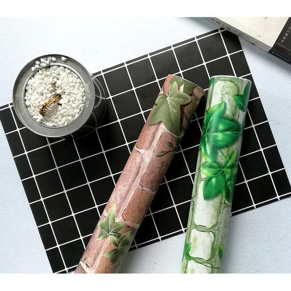 

classic retro brick home decor self-adhesive wallpaper for bedroom and living room roll size(0.45m*10m) wallpapers