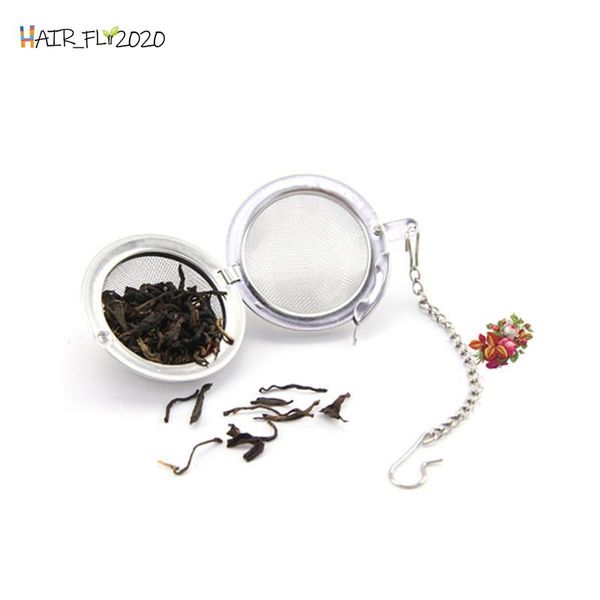 

dhl stainless steel tea pot infuser sphere locking spice tea ball strainer mesh infuser tea strainer filter infusor ha30