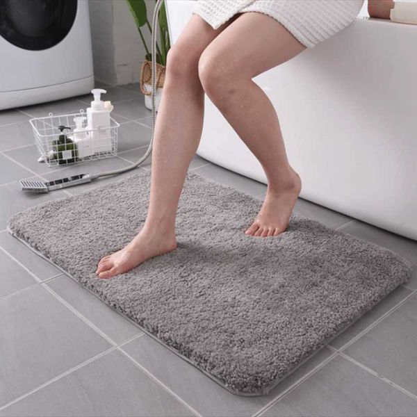 

carpets microfiber bath mat water absorb anti slip bathroom rug carpet for living room floor kids tapete de banheiro
