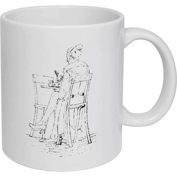 

mugs 'tea break' ceramic mug travel cup