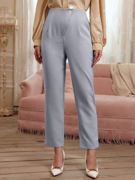 

high waist straight leg pants y3o9#, Black;white