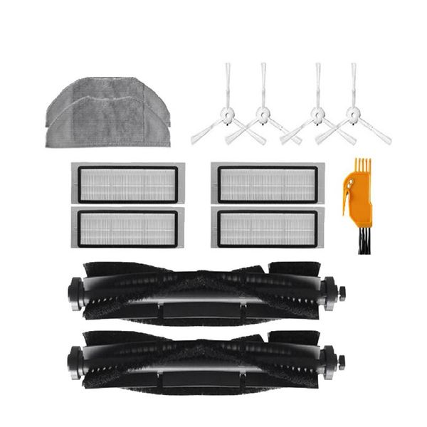 

main brush side brushes hepa filter mop cloth for 360 s5 / s7 robot robotic vacuum cleaner cleaners
