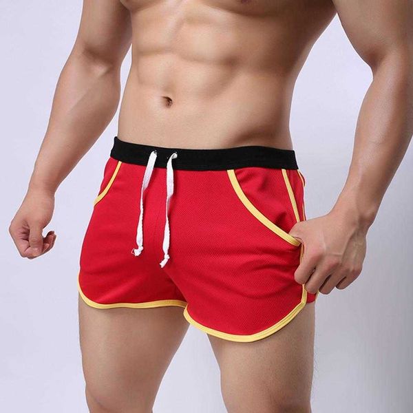 

underpants new swimming shortsboxer men swimwear man swimsuit swim trunks summer bathing beach wear surf shorts boxer with pocket quick dry, Black;white