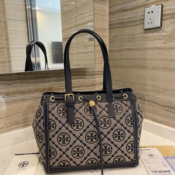 

luxurys hand bags new women fashion tb women's bucket mini drawstring canvas old flower tote portable one shoulder mommy hileng