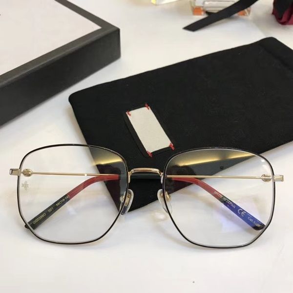 

2021new eyeglasses frame women men brand eyeglass frames brand eyeglasses frame clear lens glasses frame oculos with box, Silver
