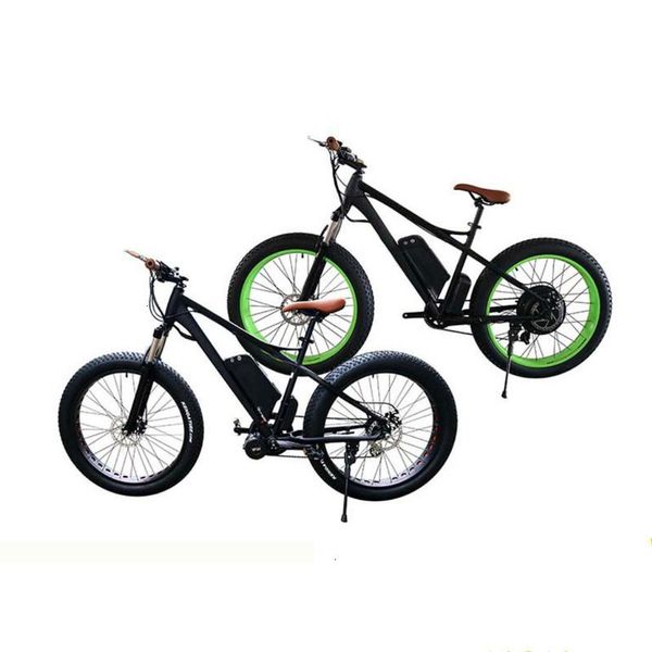 

electric bicycle brushless competitive advantage fr26a 750w1000w motor battery cnebikes fat tyre e bike ebike, Silver;blue