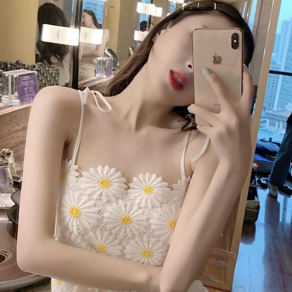 

camisoles & tanks french daisy suspender waistcoat for women, Black;white
