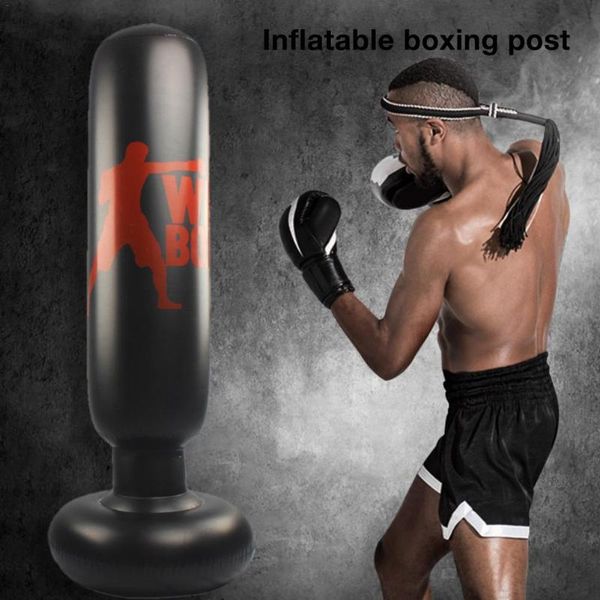 

sand bag inflatable boxing pvc thickening pillar tumbler fight column punching heavy tower fitness tool column4