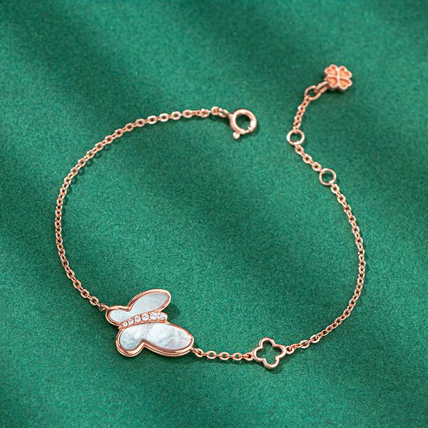 

925 silver shell bracelet charm bracelets, Golden;silver