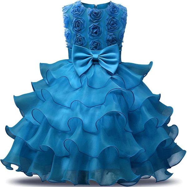 

girl's dresses girl dress 2021 sleeveless kid party princess vestidos fashion baby birthday christmas baptism girls clothes, Red;yellow