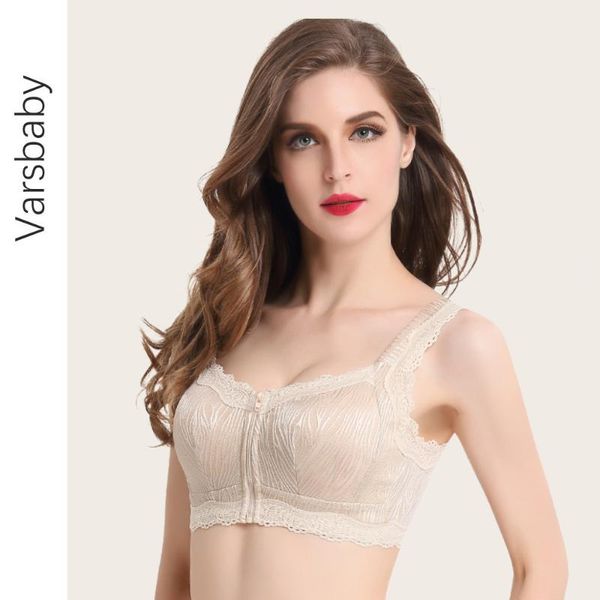 

bras varsbaby women's floral lace push up underwear wire full cup, Red;black