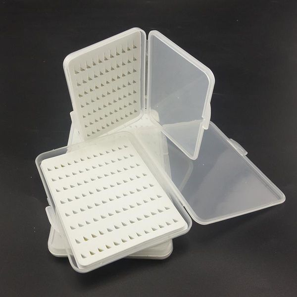 

fishing accessories triangular foam hook bait tackle box abs made s-l size