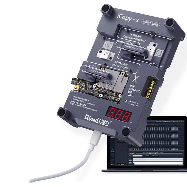 

cell phone repairing tools qianli icopy-s programming tester for 6 6s 6p 6sp 7 7p 8 8p x xs xsmax baseband logic chip data edit read write n