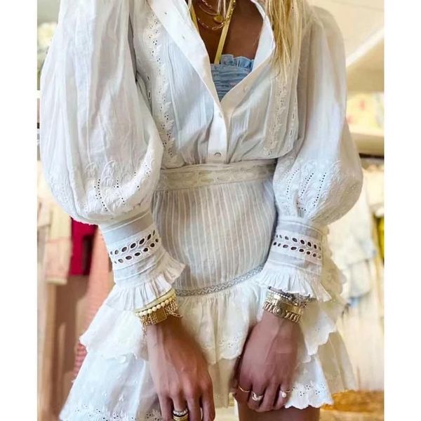 

casual dresses boho inspired tiered white dress women embroidery cotton ruffle mini summer o-neck party chic ladies, Black;gray