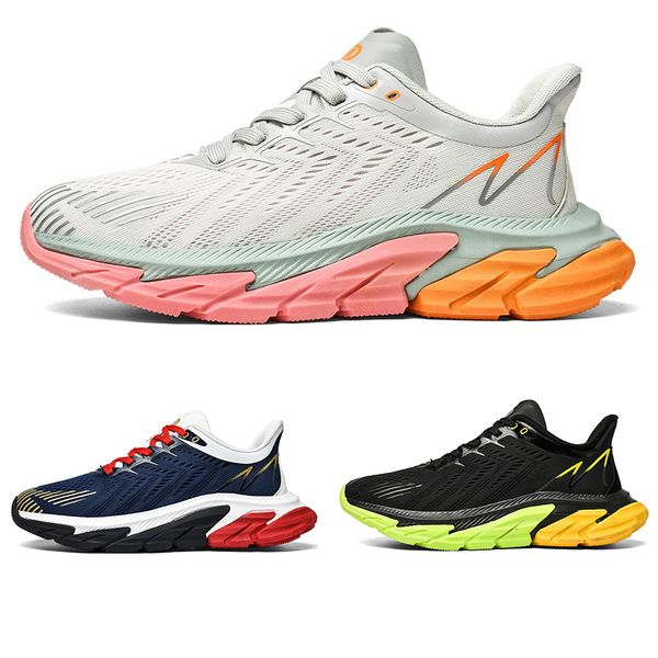 

discount non-brand running shoes for men grey orange black green sapphire marathon outdoor mens trainers sports sneakers