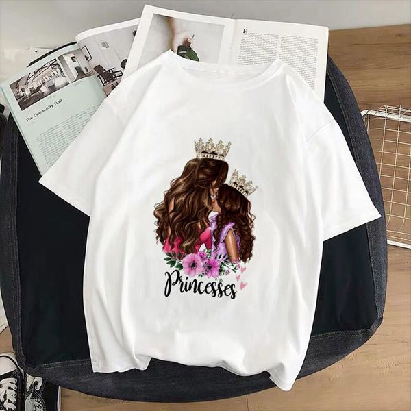 

super mom life summer fashion women t shirts harajuku kawaii streetwear clothing woman, White