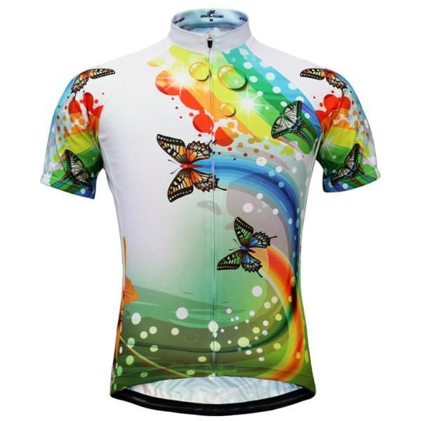 

2021 summer butterfly jersey, Black;red