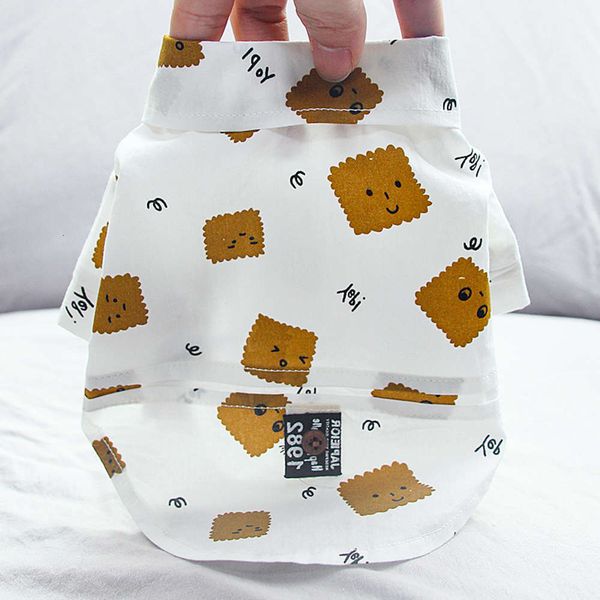 

little dog teddy clothes spring and autumn thin small bear bomei chenery pet two feet summer shirt