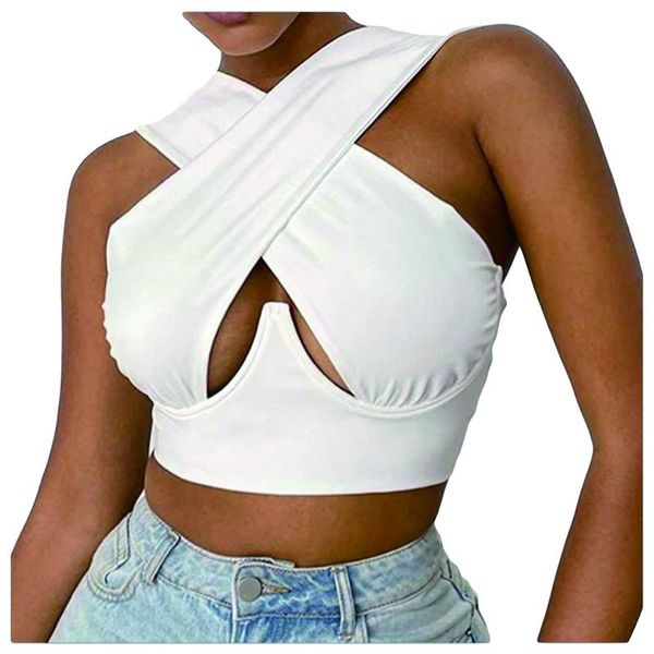 

women's blouses & shirts white for ladies 2021 summer fashion party club clothes sleeveless tunic blusas feminina verao