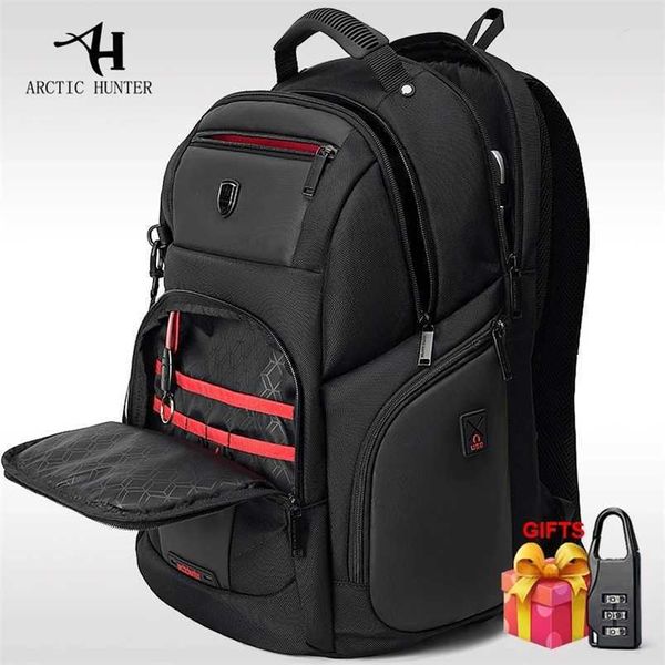 Marca Menino Mochilas Moda Sacos Design Adolescentes Studenst Viagem USB Carregando À Prova D 'Água Schooibag Grande Capacidade Mochila 202211