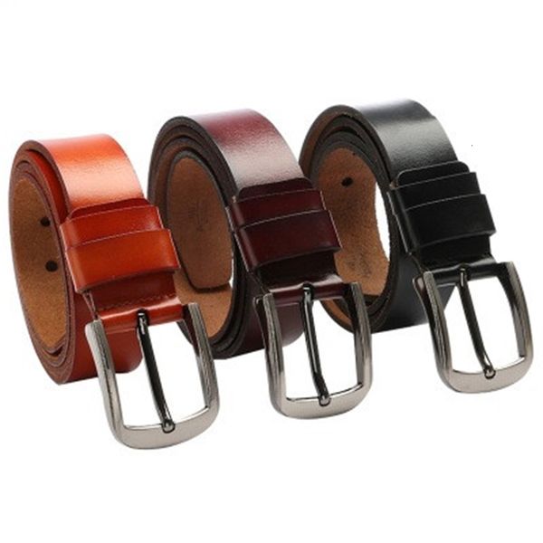 

belt belt men vintage leather belts men's jeans strap black color wide strapping waistband brown thong and box, Black;brown