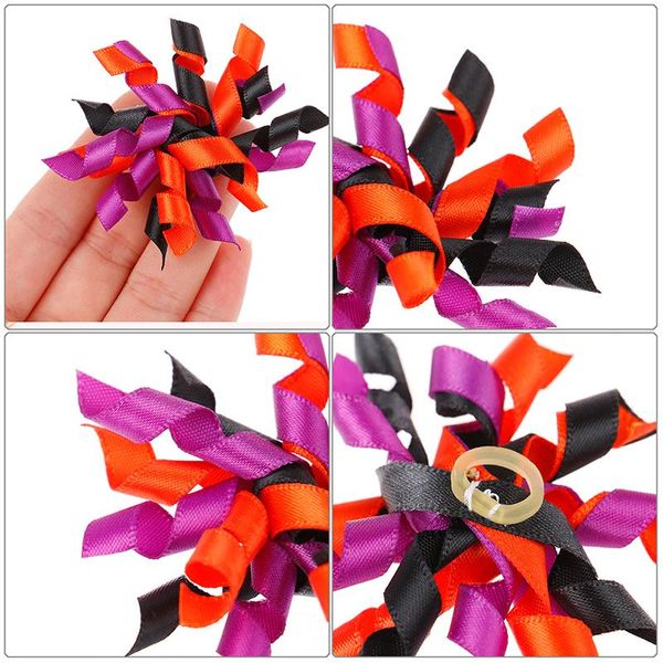 

dog apparel handmade roll ribbon bow halloween grooming hair little flower bows